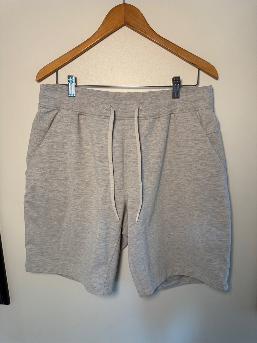 Men's Lululemon City Sweat Short 9” (French Terry) (Heathered Grey)